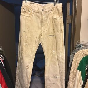 We a have pair of Helmut Lang painter pants never worn size 34